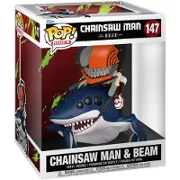 Chainsaw Man - Reze - & Beam (Pop! Ride Deluxe) vinylfiguur 147 - Funko Pop! - Funko Shop Europe | Maat Standard
