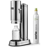 AARKE Soda- en bruiswatermachine Pack Carbonator 3 Inox + CO2