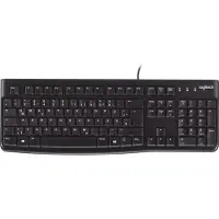 Logitech toetsenbord K120, USB, zwart