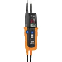 HT HT10 Tweepolige spanningstester CAT III 1000 V, CAT IV 600 V Akoestisch, Staafdiagram, LCD, LED
