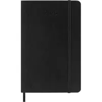 Sonstige Verlage 12 Maanden Agenda - 2026 - Wekelijks - Pocket - Zachte Kaft - Zwart
