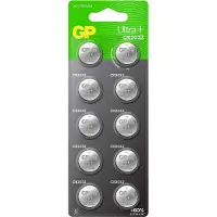GP Knoopcel CR2032 3 V 10 stuk(s) 240 mAh Li-MnO2 Ultra Plus Batterie Lithium Knopfzelle CR2032 10 Stück