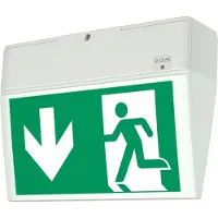 Eaton 40071354900 LED-vluchtwegverlichting Plafondopbouwmontage, Wandopbouwmontage Links, Rechts, Naar beneden