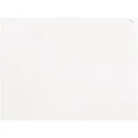 Franken glasbord, magnetisch, wandmontage in staand en liggend formaat, veiligheidsglas, zuiver wit, 650 x 1000 mm