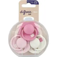 Difrax Lovi Fopspenen Pink 18M+