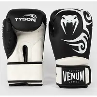 Venum Giant 2.0 Mike Tyson Pro Bokshandschoenen Diepzwart Optisch Wit - 10 OZ