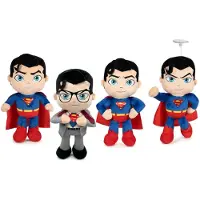 Play Superman (vuist omhoog) Pluche Knuffel 22 cm - Speelgoed Superheld Knuffels voor Kinderen Jongens Meisjes - Marvel Plush Toy - Clark Kent Batman