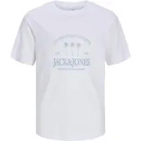 Jack & Jones Junior Shirt 'JORNANTUCKET' lichtblauw / wit