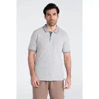 Mountain Warehouse Heren Dawnay Textured Pique Poloshirt (Licht Khaki)