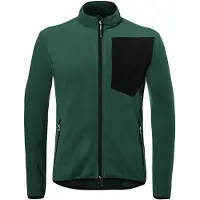 Kübler WEATHER 12546201 Microfleece Rits Werktrui HEREN Veiligheidstrui Mosgroen Zwart - Stretch - Ademend - Oeko Tex