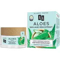Aa - Aloe Vera 100% Aloe Extract Day-Night Nourishing And Moisturizing Cream 50Ml