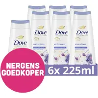 Dove 6x Douchecrème Anti-stress 225 Ml