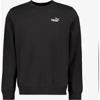 Puma Sportsweatshirt 'ESS No. 1' zwart / wit