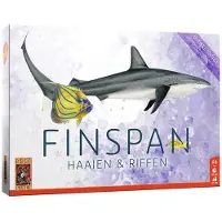 999 Games - Finspan uitbreiding: Haaien en Riffen - met veel nieuwe vissoorten - voor meer diepgang en variatie