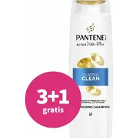 Pantene 3+1 Gratis: Shampoo Classic Clean 400 Ml