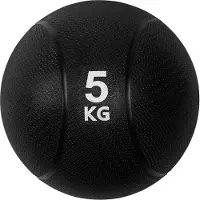 VirtuFit Medicijnbal Pro - Medicine Ball - 5 kg - Rubber - Zwart