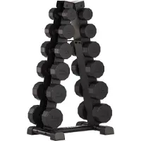 Centr Dumbbell Tower met 12-delige dumbbellset (4 - 14 kg)