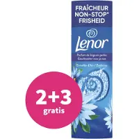 Lenor 2+3 Gratis: In-wash Geurbooster Zeebries 19 Wasbeurten 240 Gr
