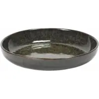 Serax - Sergio Herman - Surface Diep Bord D23 cm - Indy Grey - Set van 4