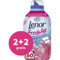 Lenor 2+2 Gratis: Wasverzachter Fresh Air Bloesem 60 Wasbeurten 840 Ml