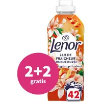 Lenor 2+2 Gratis: Wasverzachter Sinaasappel & Verveine 42 Wasbeurten 882 Ml