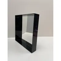 Kartell Only Me Spiegel 50x50 cm | Glossy Black