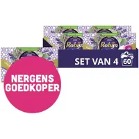 Robijn - 3-in-1 Wascapsules - Color Spa Sensation - Wasmiddel Voordeelverpakking - 4 x 15 stuks - 60 Wasbeurten
