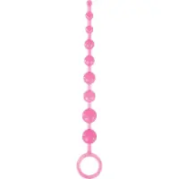 NSNovelties - Firefly Pleasure Beads - Anal Toys Probes Roze