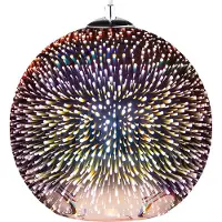 Beliani SESSERA - Hanglamp - Koper - Glas