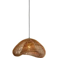 Light & Living Hanglamp 54x52,5x30,5 cm JANZUR rotan donker bruin