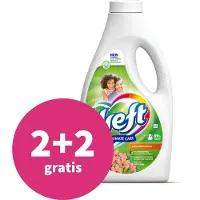 Dreft 2+2 Gratis: Vloeibaar Wasmiddel Amazone Regen 32 Wasbeurten 1,4 Liter
