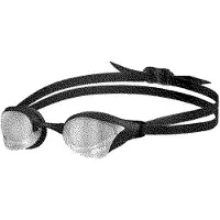 Arena Cobra Core Swipe Mirror Swimming Goggles Zwart