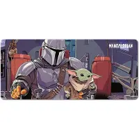 Grupo Erik Bureaumat - The Mandalorian - XL Mousepad - meerkleurig | Maat Standard
