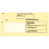 Rnk enveloppen DL, geel, met venster, 100 stuks