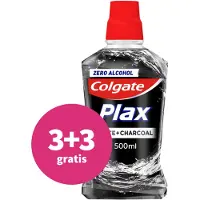 Colgate Plax White + Charcoal Mondwater - 500 ml