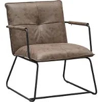Dimehouse Fauteuil Hailey Eco-leder | kunstleer groen 68x65x80x68 cm fauteuils | NADUVI