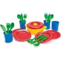 Dantoy - Dinner set in net (4381)