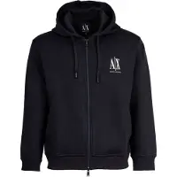Armani Exchange Sweatvest marine / wit