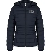 EA7 Winterjas 'Giubbotto' zwart / wit