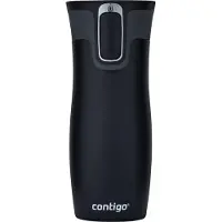 CONTIGO West Loop Autoseal Thermosbeker, Isoleerbeker, 470 ml | Matte Black