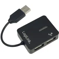 Logilink Smile USB2.0 USB-hub met 4 poorten - Hub - 4 stuks