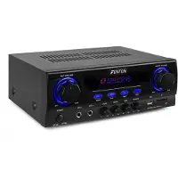 Fenton AV440 versterker met Bluetooth - Compacte stereo versterker -