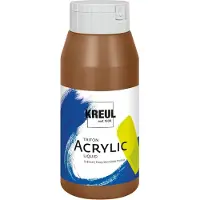 Kreul Solo Goya Triton Acrylverf Dark Oxide Brown 750 ml 1 stuk
