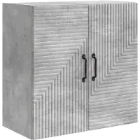 vidaXL Wandkast Betongrijs 59 x 31 x 60 cm Bewerkt hout