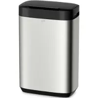Tork 460015 Klapdeksel 50 l Metaal, Kunststof (b x h x d) 345 x 38 x 224 mm Zwart Met zelfsluitende zwenkdeksel N/A 1 stuk(s)