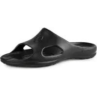 Ladeheid Dames Slippers - Zwmbad Slipper – Tuin Slippers – Zwart – 37 - LA-KL-039d