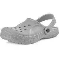 Ladeheid Clogs Kinderen - Tuinschoenen - Lichte - Kinderschoenen - Meisjes - Jongens – Grijs – 30 – LA-KL-055