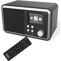 Xoro DAB 300 IR WLAN-Internet Radio met FM-DAB+ , Bluetooth, Wekker, USB, UPnP, Muziek Streaming, 6,09 cm kleuren-TFT-scherm