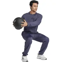 Adidas Unisex Performance Game & Go Training 3 Bar- Pants Shadow Na Size: XXL | Sweatpants Outlet | Unisex | Blauw