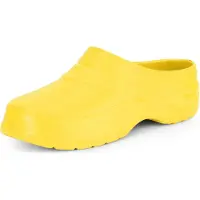 Ladeheid Unisex Clogs Tuinklompen - Tuinschoenen - Lichte - Dames - Heren - Geel1 – 43 – LA-KL-037